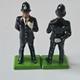 10 Pieces Of Toy Soldiers Britain's 1986 English Policeman Bobby Metal Figure's