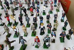 132 Pc Mixed Group Lot Lead Toy Soldiers Britains England Spain France USA Etc