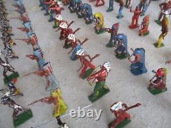 161 Lead Native American Indians 132 1950's Timpo, Britain's etc