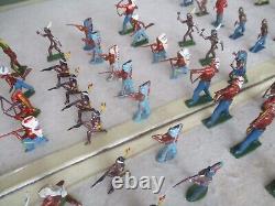 161 Lead Native American Indians 132 1950's Timpo, Britain's etc