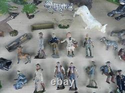 180 Joblot Collection Vintage Britains (+ Other) Lead Animal Farm People Figure