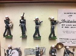 1950s Britains 2117 United States Army band never removed from box since made