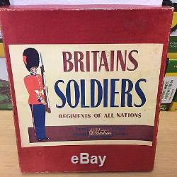 1950s Britains 2117 United States Army band never removed from box since made