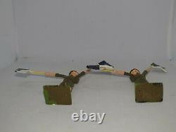 1954 Britains 54mm hollow-cast lead Set 163 Boy Scout Signallers