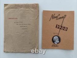 1958 Britains Ltd. Original New Lines Catalogue 20 Pages With Shipping Envelope