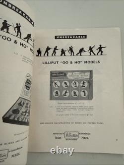 1958 Britains Ltd. Original New Lines Catalogue 20 Pages With Shipping Envelope