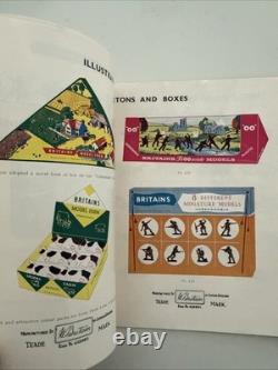 1958 Britains Ltd. Original New Lines Catalogue 20 Pages With Shipping Envelope