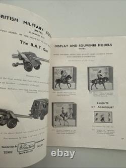 1958 Britains Ltd. Original New Lines Catalogue 20 Pages With Shipping Envelope