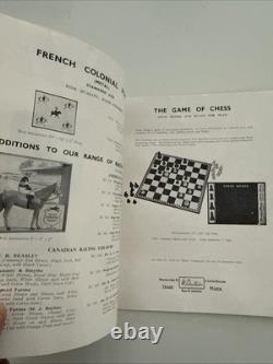 1958 Britains Ltd. Original New Lines Catalogue 20 Pages With Shipping Envelope