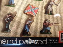 1960s BRITAINS SWOPPETS AMERICAN CIVIL WAR, CONFEDERATE DISPLAY GIFT SET BOXED