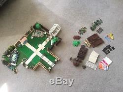1960s Britains Floral Garden Plastic Flowers, Pond, Rockery, Gates, Dibbers etc