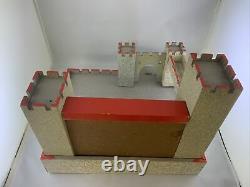 1960s Britains Swoppet Knight Wooden Toy Castle FAO Schwarz