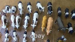 1970's huge job lot bundle Britains Ltd figures cows horses pigs people donkey