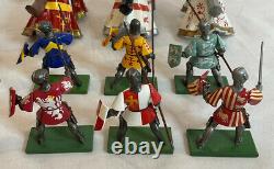 1997 Britains Knights & Mounted Jousting Knights Job Lot MINT
