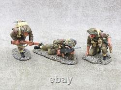 1/30 WW2 D-Day'44 British Infantry Moving Inland x3 DD111 King & Country 17200