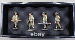 1/30 WW2 TOMMY PATROL Poor Bloody Infantry 4 figures DD64 King and Country 17016