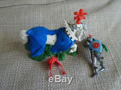 1/32 Swoppet Knight With Super Rare White Horse