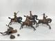 1st Bengal Cavalry Figures By Britains (n Yel 404) To Restore Repair