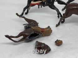 1st Bengal Cavalry Figures By Britains (N Yel 404) To Restore Repair