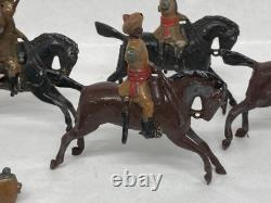 1st Bengal Cavalry Figures By Britains (N Yel 404) To Restore Repair
