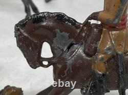 1st Bengal Cavalry Figures By Britains (N Yel 404) To Restore Repair
