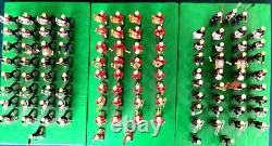 3 Mounted Marching Display Bands 104 Vintage Lead Soldiers Hand Painted 1950