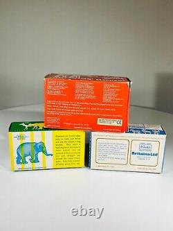 3 X BRITAINS 1310 1311 WALKING AFRICAN ELEPHANTS / Boxed / Great Condition