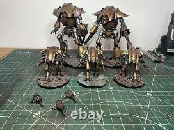 3 moirax with interchangeable weapons. Knights not included