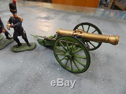 54mm Britains Toy Soldiers French Guard foot Artillery Napoleonics no boxes
