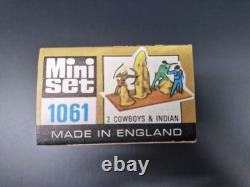 6x Shipping Sleeve 1970s Britain's 1/42 Scale Cowboy Indian Set No1061 UNUSED