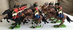 73 Britains Deetail French Napoleonic Mounted Cavalry 3 Different Regiments