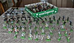 79 x Britains Deetail Knights Metal bases 1971