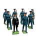 8 Lot Britains British Royal Air Force Raf Dress Uniform Toy Soldier Lead 60-70s