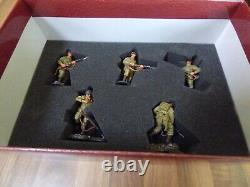 9 Figures WILLIAM BRITAIN Toy Soldier Set US STRIKE ATTACK 17595 EXCELLENT COND