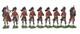 9x Britains Collectors Edition Highlander Scottish Toy Soldiers Kilts