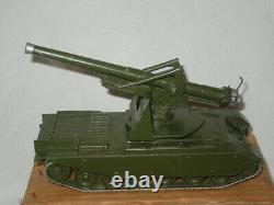 A Britains No. 2175 Self-propelled 155mm gun, boxed, with Shell