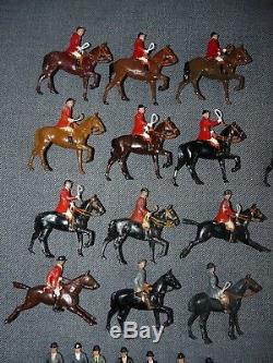 A Superb Collection Of Britains Lead Hunt Series