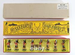 Alba, Britains Recasts Infantry Regiments Series Set 78 Seaforths Highlanders K4