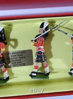 Alba, Britains Recasts Infantry Regiments Series Set 78 Seaforths Highlanders K4