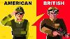 American Soldier Usa Vs British Soldier Army Military Comparison 2021
