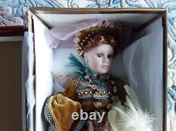 Anne Boleyn porcelain Henry VIII doll, in original box