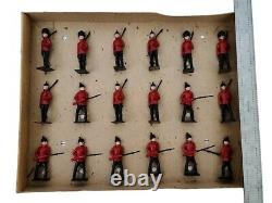 Antique Britains Ltd Lead Toy Soldiers British Footguards Set No. 115S England