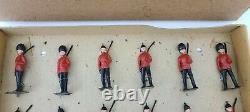 Antique Britains Ltd Lead Toy Soldiers British Footguards Set No. 115S England