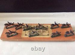 Antique Types Of The British Army Soft Painted Lead Toy Soldiers Lancers