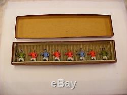 Antique Vtg Lead Sodiers Britains Pre-war Box Set No 241 Chinese Infantry Nice