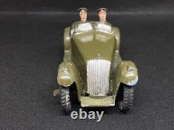 Army Staff Car By Britains (Yellow 656) Cast Windscreen, See Notes, Check Photos