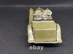 Army Staff Car By Britains (Yellow 656) Cast Windscreen, See Notes, Check Photos
