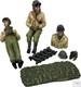 B25270 W. Britain U. S. Tankers And Accessories Set, No 1 Wwii 1939-45