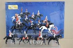 BRITAINS 00255 The SOVEREIGN'S ESCORT BLUES & ROYALS HOUSHOLD CAVALRY SET od