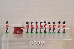BRITAINS 00294 5991 40201 QUEEN VICTORIA GRENADIER GUARDS COLOUR PARTY 1899 ol